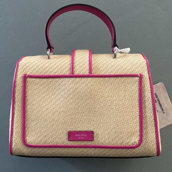 Jimmy choo CHERI tophandle natural/magenta - Picture 2 of 6